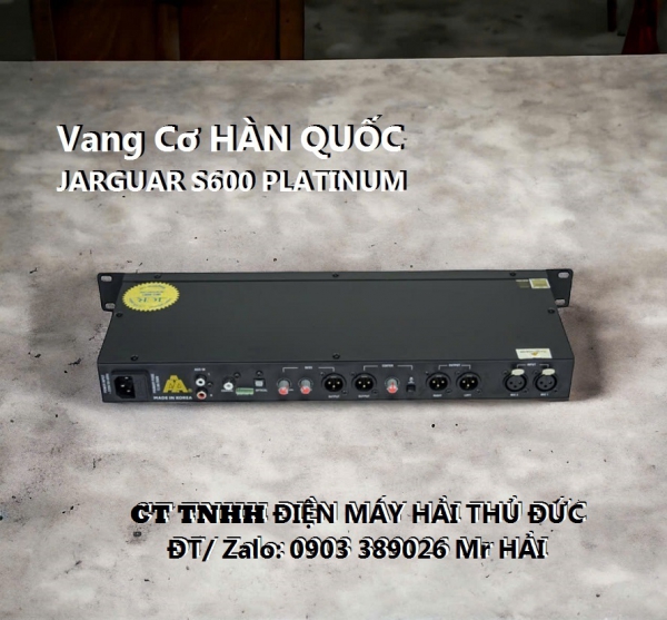 Vang Karaoke Jarguar S600 Platinium Made In Korea