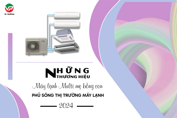 Những thương hiệu Máy điều hòa Multi phủ sóng thị trường máy lạnh 2025