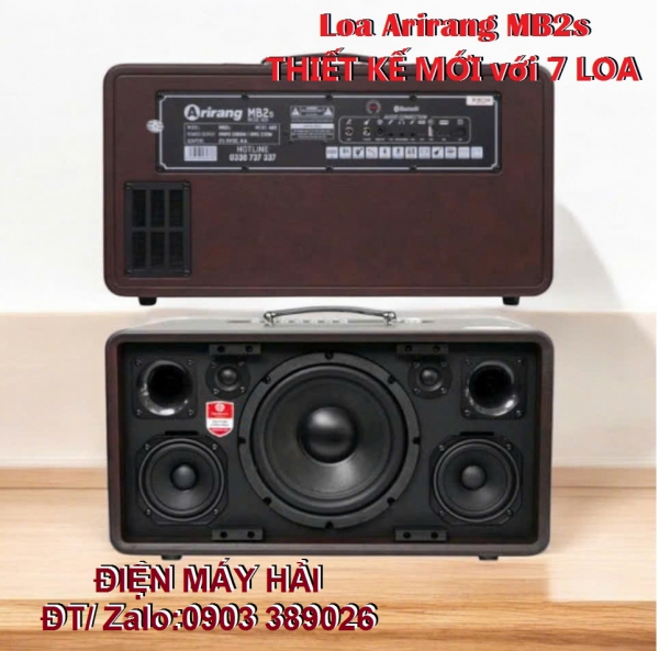 Loa Arirang MB2s dòng loa xách tay công suất khủng chính hãng